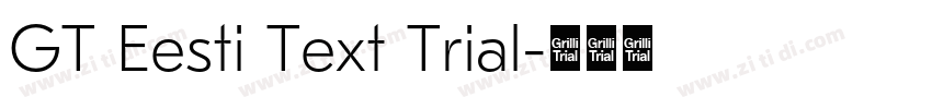 GT Eesti Text Trial字体转换